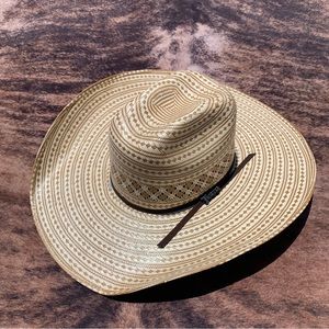 Twister Cowboy Hat Straw 6 7/8 10X